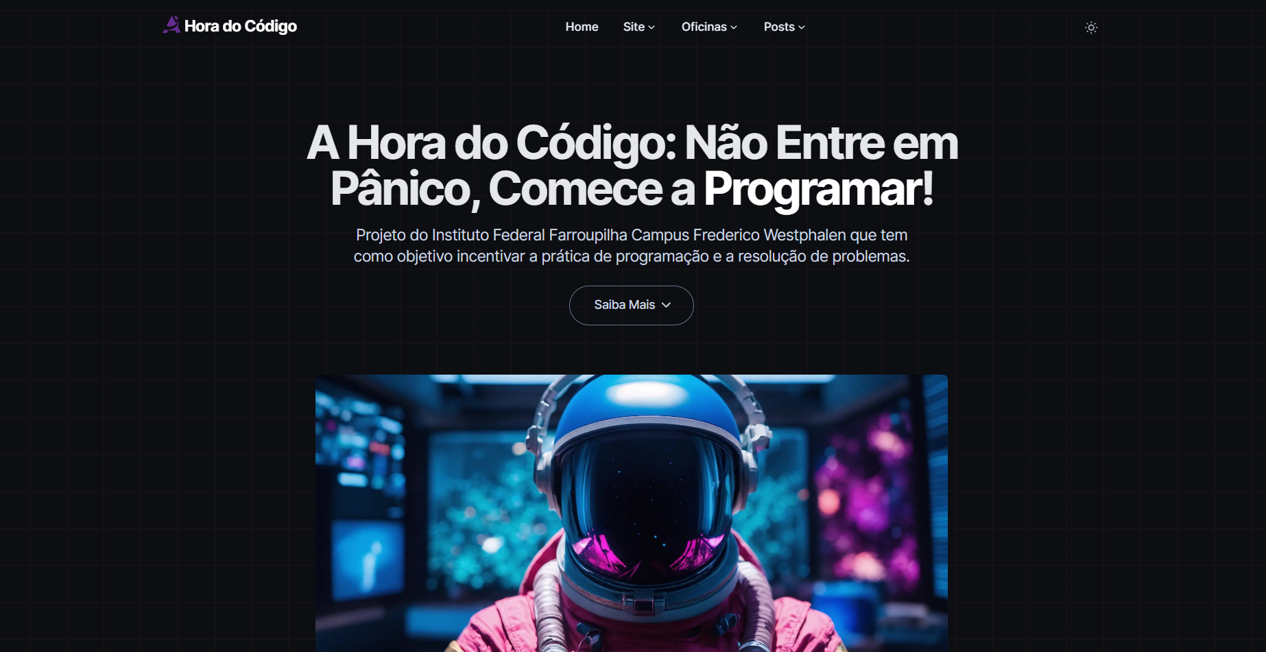 Novo Site do Projeto